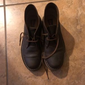 Clark’s Brown Leather Dessert Boot